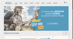 Desktop Screenshot of flyfishingstore.cl
