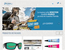 Tablet Screenshot of flyfishingstore.cl